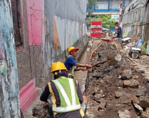 Drainase di Jalan Pongtiku Dinormalisasi Usai Dikeluhkan Warga