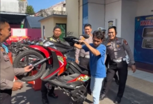 Demi Konten, Pemotor Freestyle di Makassar Diringkus Polisi