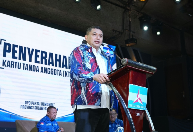 Pidato Politik Appi Usai Resmi Bergabung di Partai Demokrat